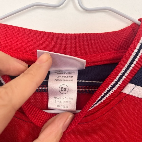 Montreal Canadiens Vintage Kids Red and Blue Shirt - Picture 7 of 9